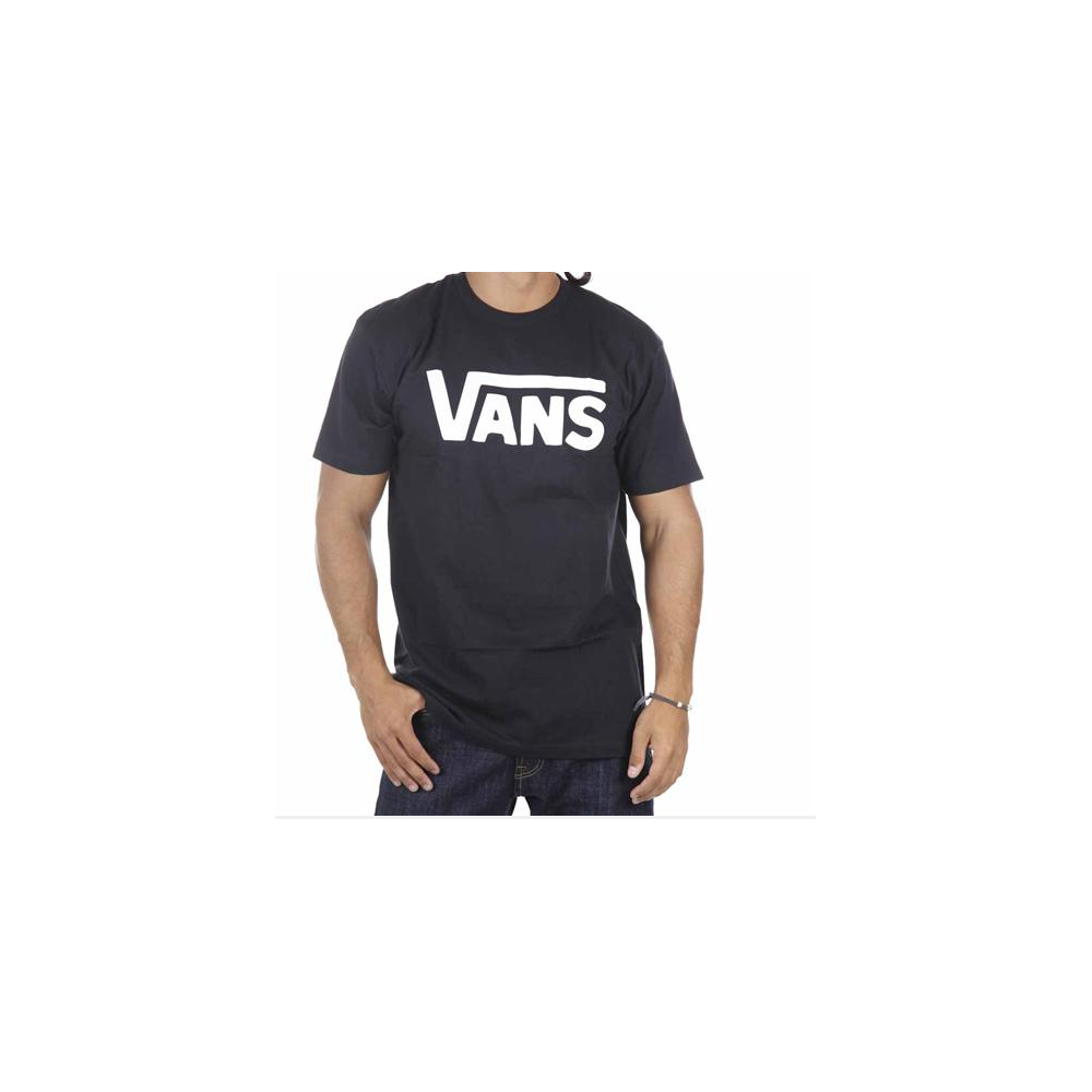 Foto Vans Camiseta Vans: Vans Classic BK/WH Talla: L