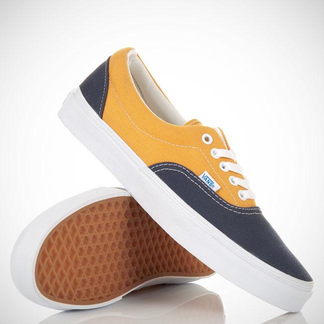 Foto Vans Era Vintage Dress Blue/sunflower Yellow