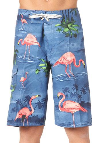 Foto Vans Off The Wall Boardshort blue flamingo