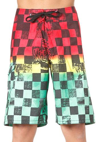 Foto Vans Off The Wall Boardshort rasta scan check
