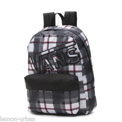 Foto Vans Old Skool Backpack-black/white-voni6qi-backpack,mochila,skate,surf,sport