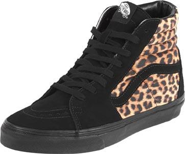 Foto Vans Sk8 Hi calzado leopardo negro marrón 39,0 EU 7,0 US