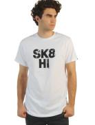 Foto Vans Sk8 Hi Camiseta blanco