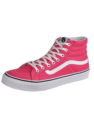 Foto Vans SK8 Hi Leather Neon Pink 41 - Zapatillas