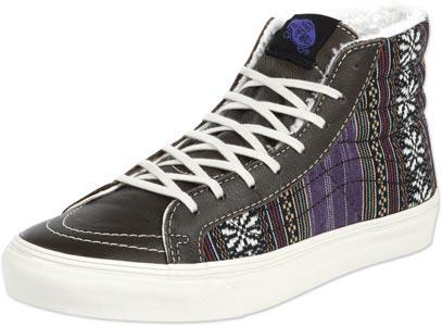 Foto Vans Sk8 Hi Slim W calzado marrón rojo violeta 38,0 EU 6,0 US