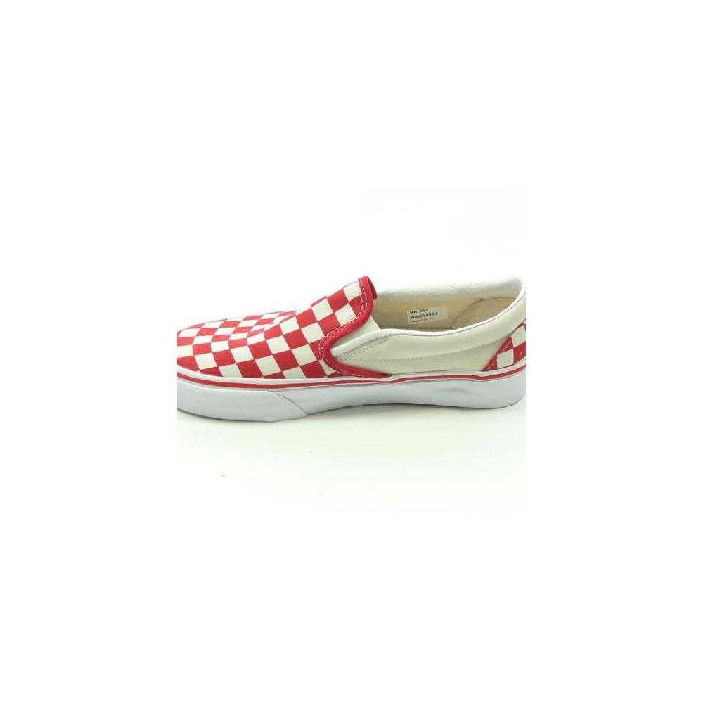 Foto Vans Zapatillas Vans: Classic Slip-On WH/RD Talla: 6 USA / 38 EUR