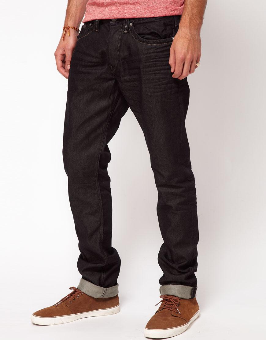 Foto Vaqueros crudos de corte slim de Pepe Jeans Azul