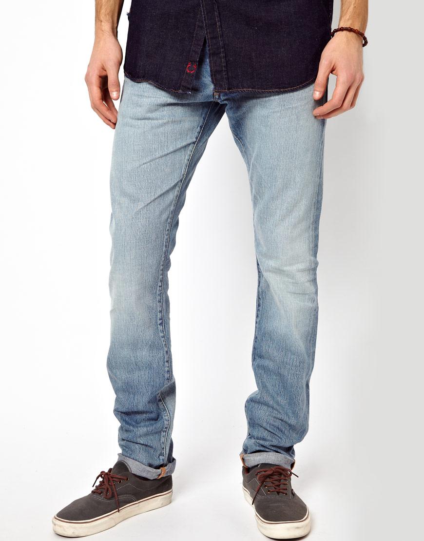 Foto Vaqueros de corte pitillo con lavado ligero Onne Nishimbo de Denim ...