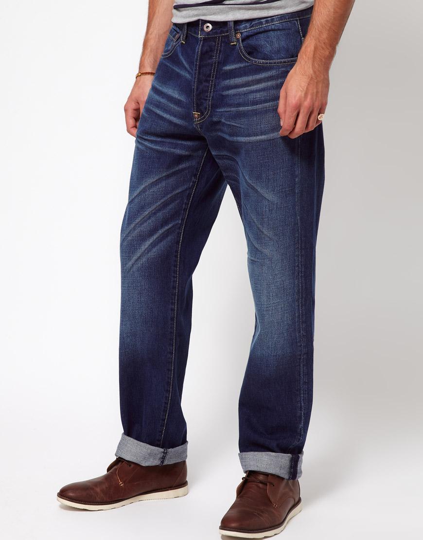 Foto Vaqueros de corte recto en azul de Denim Demon Azul
