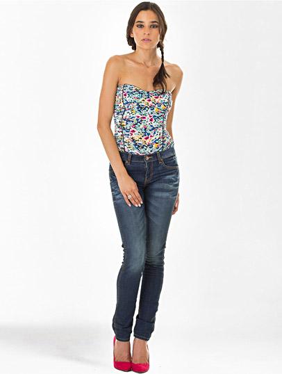 Foto Vaqueros Dr Denim Snap Skank Wash 25/32