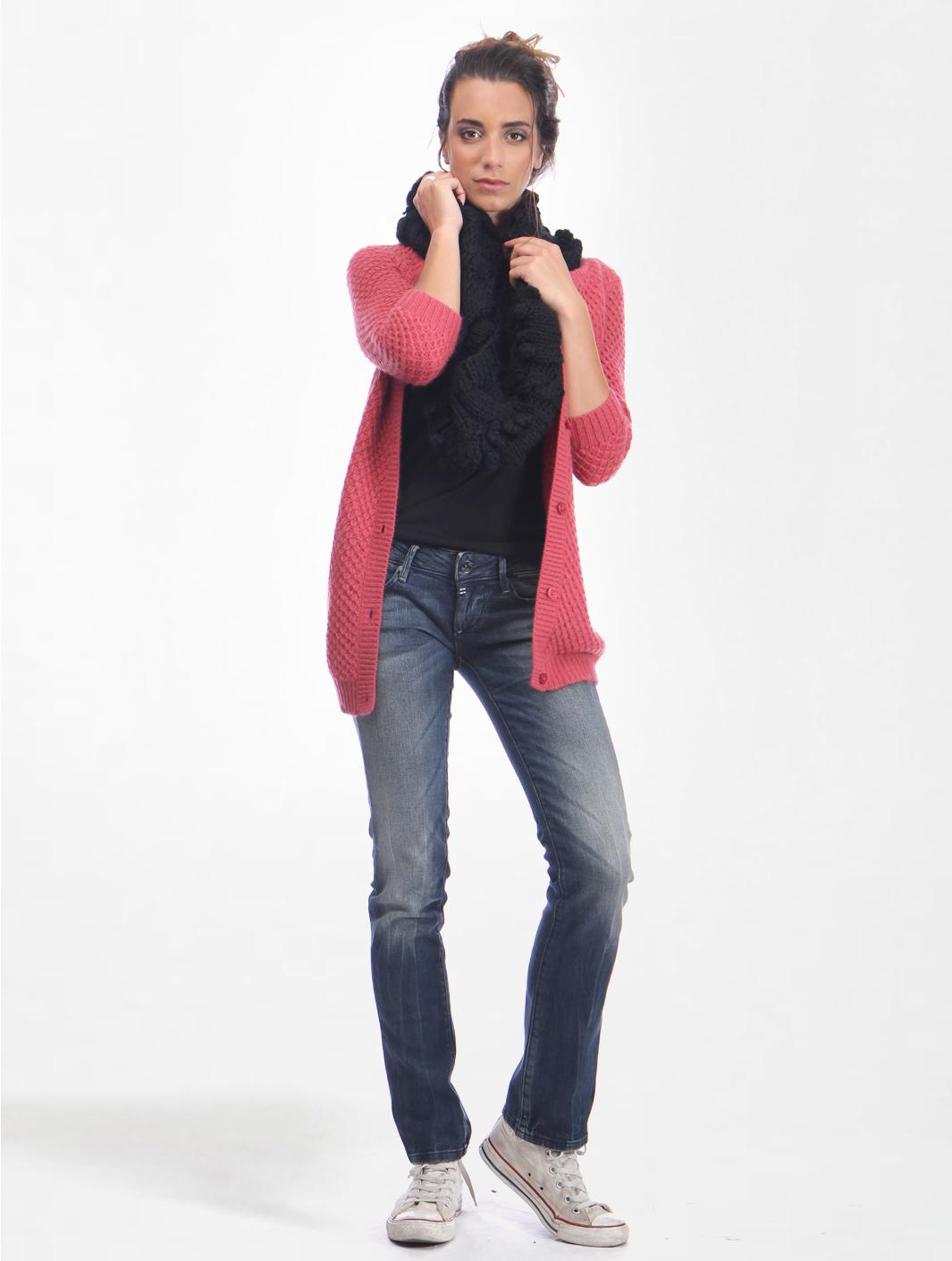 Foto Vaqueros G-Star Midge Straight Wmn Dk Aged 24/32