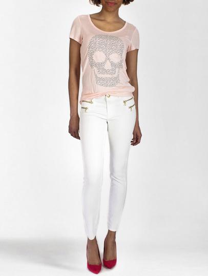 Foto Vaqueros Only Olivia Regular Zip Ankle White M