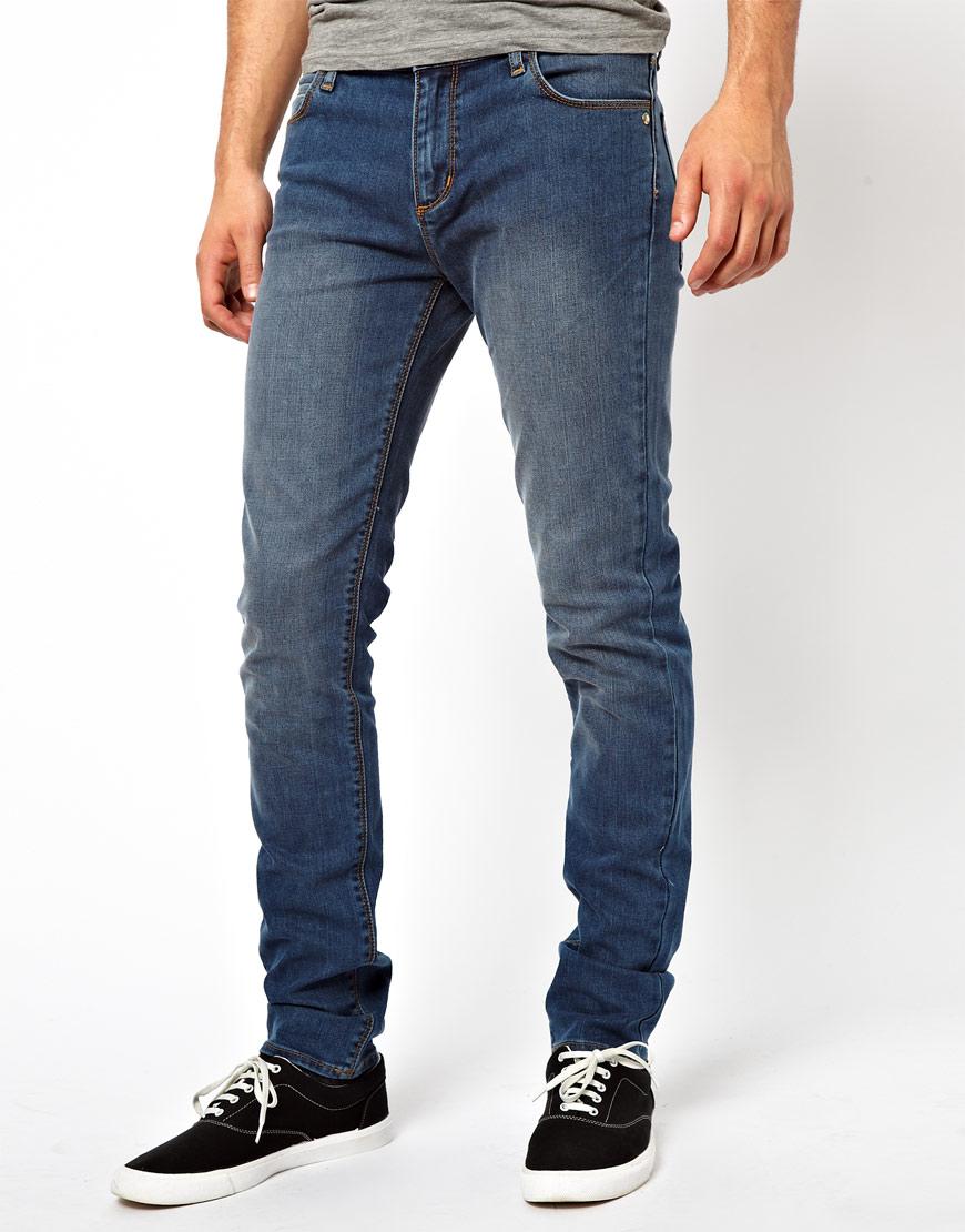 Foto Vaqueros pitillo clásicos de Monkee Genes Azul