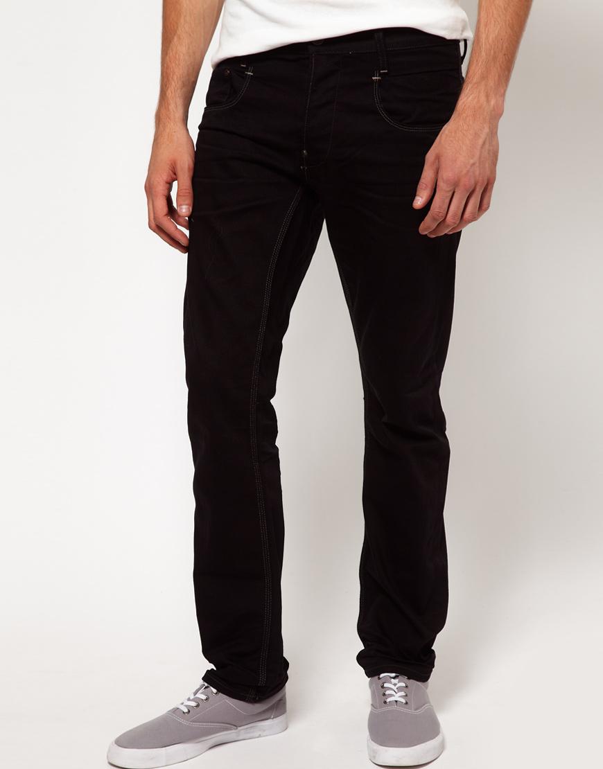 Foto Vaqueros slim New Rader de G-Star Negro