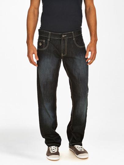 Foto Vaqueros Southpole Patch Dark Sand Blue 36