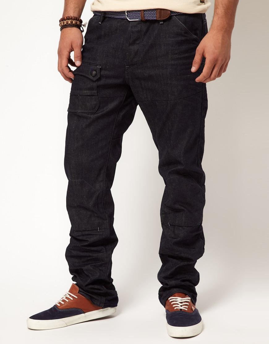 Foto Vaqueros tapered rectos Comic Elwood de G Star Azul