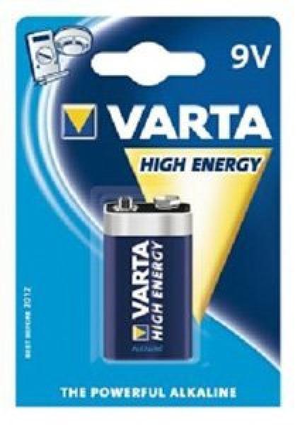 Foto Varta High Energy Batería E-bloque (9v-bloque) 1er