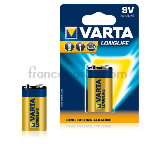 Foto Varta Pila Alcalina 9V Longlife
