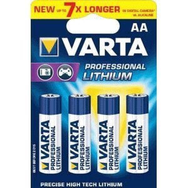 Foto Varta Professional Litio Batería Aa Mignon Lr6 4er
