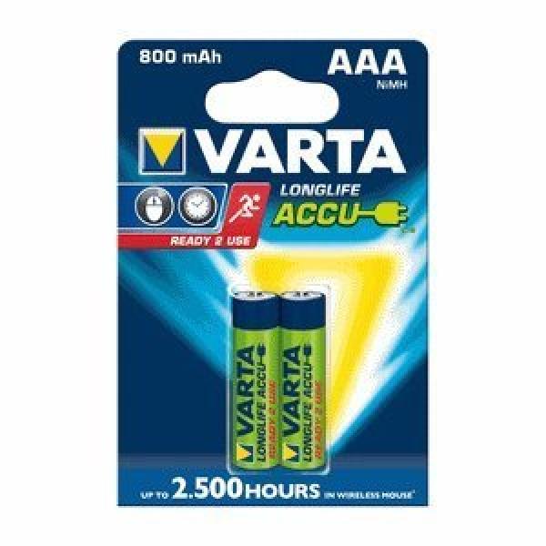 Foto Varta Rechargeable Batería Aaa Micro 2er 800mah (entladeschutz)