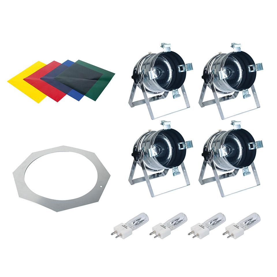 Foto Varytec 4x Floor Raylight Set , Caja PAR 64