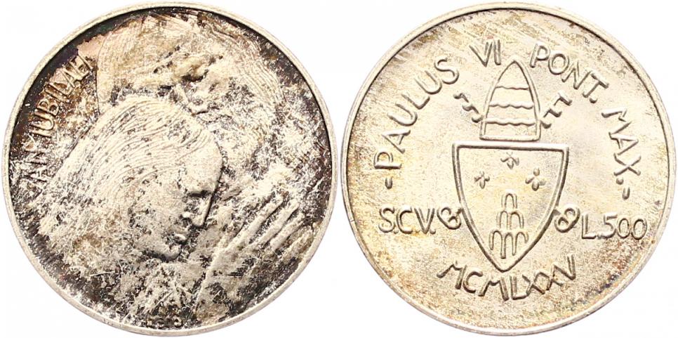 Foto Vatikan 500 Lire 1975