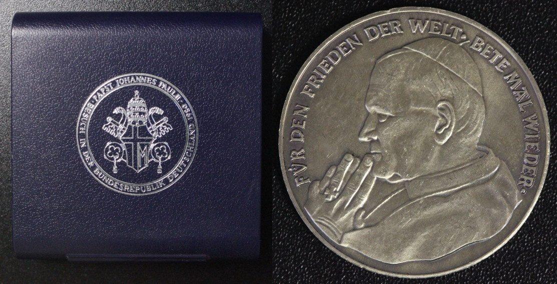 Foto Vatikan/ Deutschland Medaille 1980