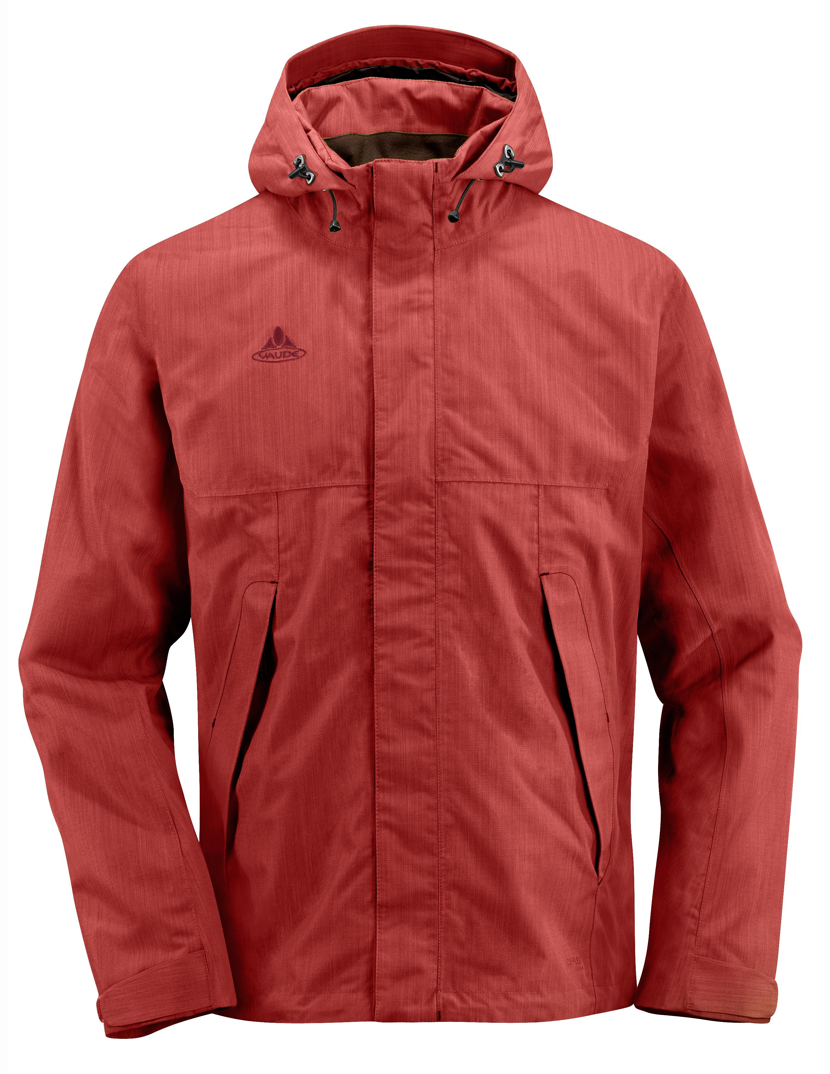 Foto Vaude Peddars Chaqueta impermeable caballeros rojo, xxl