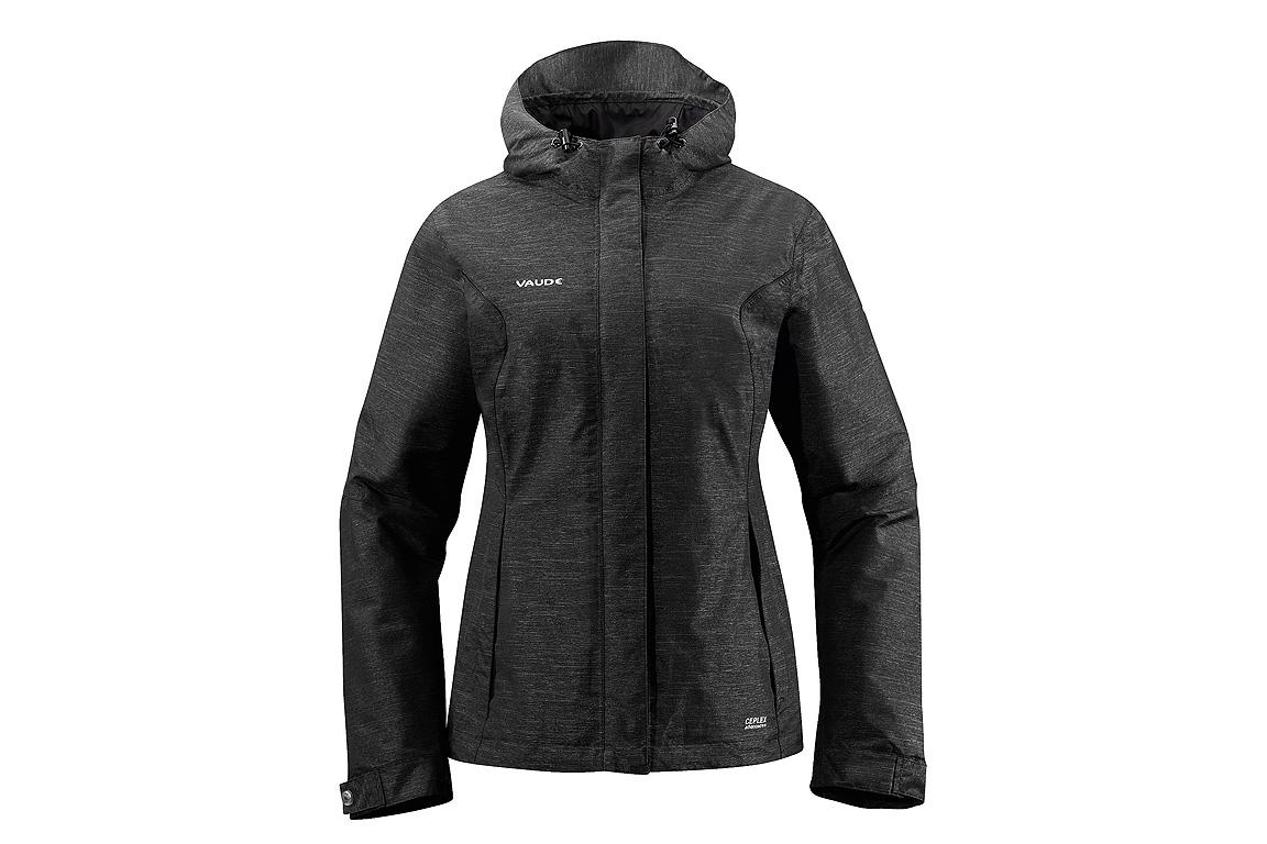 Foto Vaude Town Padded Chaqueta impermeable damas negro, 40