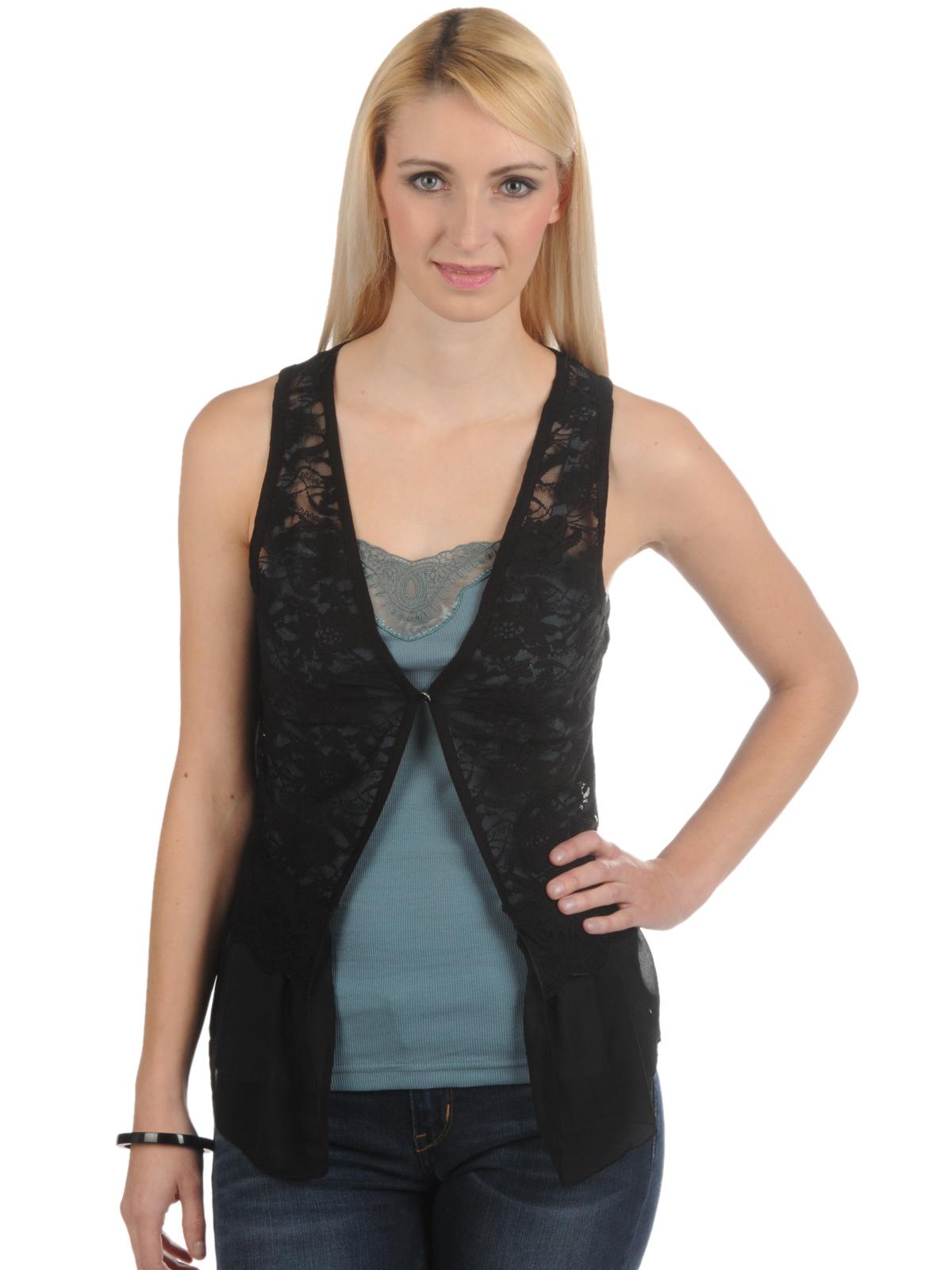 Foto Velvet Kitten Chaleco negro S