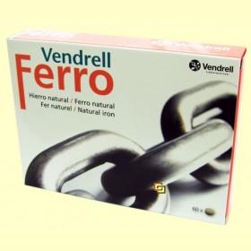 Foto Vendrell ferro - hierro natural - 60 comprimidos - laboratorios