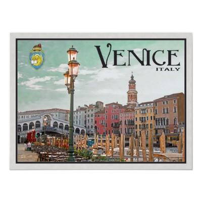 Foto Venecia - Gran Canal y puente de Rialto Impresiones