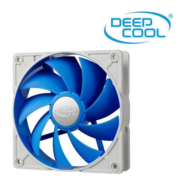 Foto Ventilador caja deepcool uf 120 marco goma