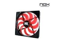 Foto ventilador caja nox serie nx 14 cm rojo