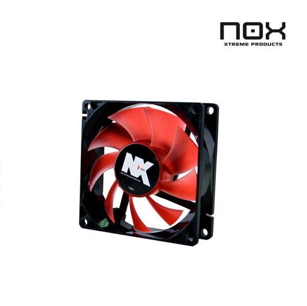 Foto Ventilador caja nox serie nx 8cm traslúcido