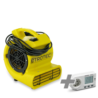 Foto Ventilador turbo TFV 10 S + Medidor de consumo energético BX11