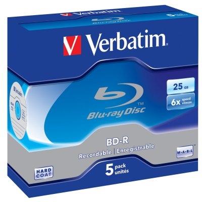 Foto Verbatim bd-r 6x 25gb pack 5