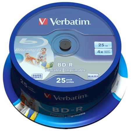 Foto Verbatim Blu-Ray Bd-R 25 Gb 6x