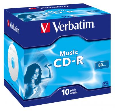 Foto Verbatim Cd-r 80 700mb Audio Color