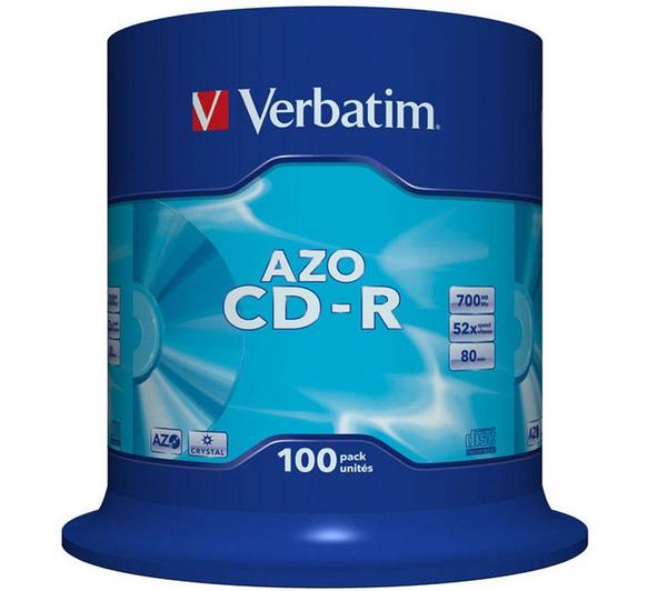 Foto Verbatim DataLifePlus CD-R x 100 - 700 MB - soportes de almacenamiento