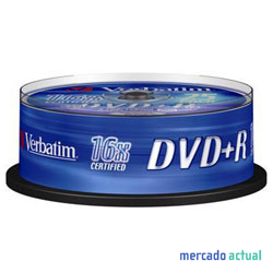Foto verbatim datalifeplus dvd+r x 25 - 4.7 gb - soportes de alma