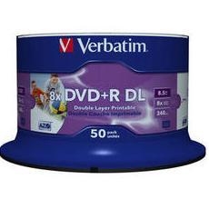 Foto Verbatim dvd+r dl 8x 8.5gb impresión tinta singapur (50)