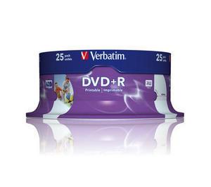 Foto Verbatim Dvd+r Wide Inkjet Printable Id Brand