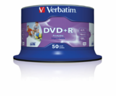 Foto Verbatim DVD+R Wide Inkjet Printable ID Branded