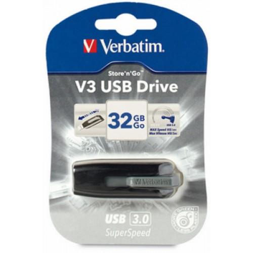 Foto Verbatim USB Drive 3.0 32 GB USB 3.0 Utility Pendrive (Black)