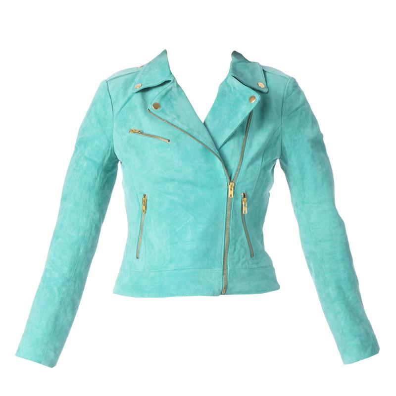 Foto Vero Moda Chaqueta de cuero - siri short suede jacket - Verde