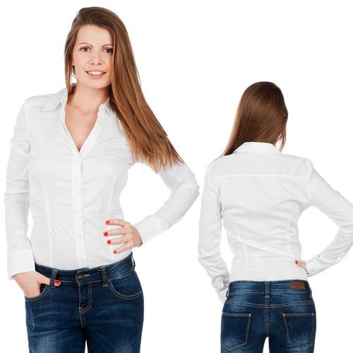 Foto Vero Moda Cousin Body G String camisa Optical blanca talla XS