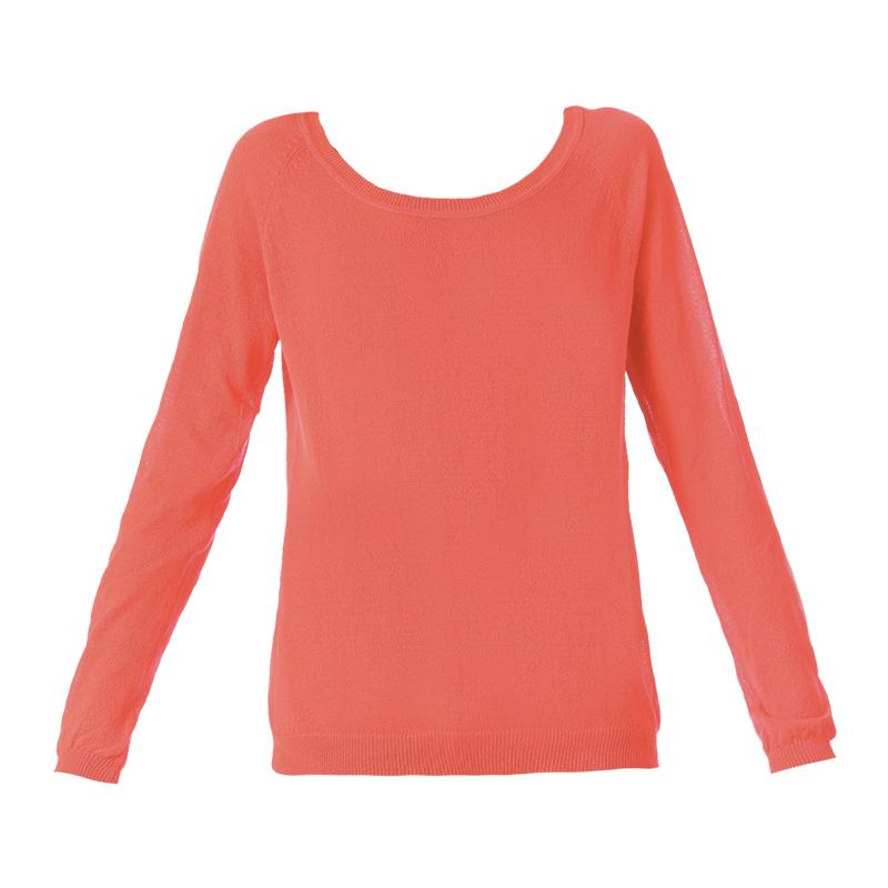 Foto Vero Moda Jersey - neo ls o-neck blouse - Rojo / Coral