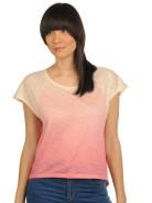Foto Vero Moda Marocco camiseta marfil crema miami rosa