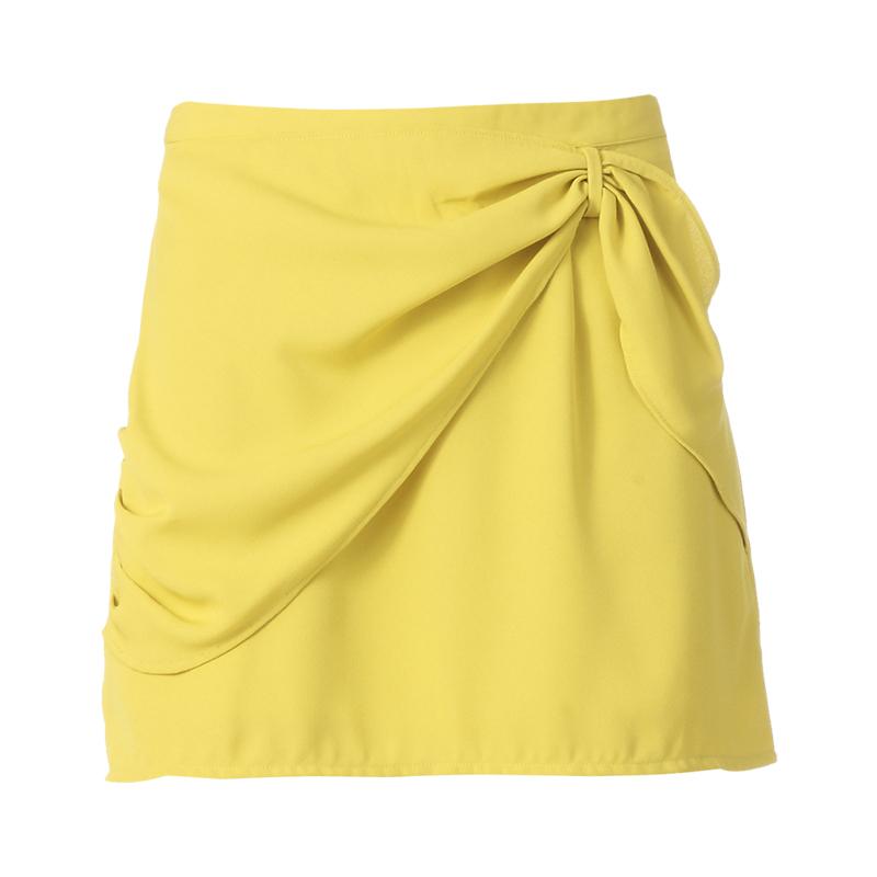 Foto Vero Moda Minifalda - voila choko mini skirt tn - Amarillo